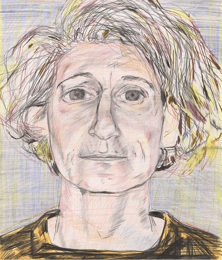 A simple sketch of a person.